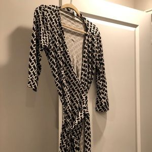 DVF mini Wrap dress size 14